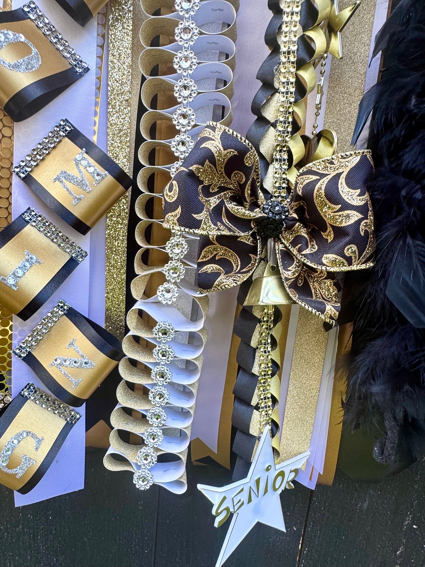 Texas Shape Homecoming Mum