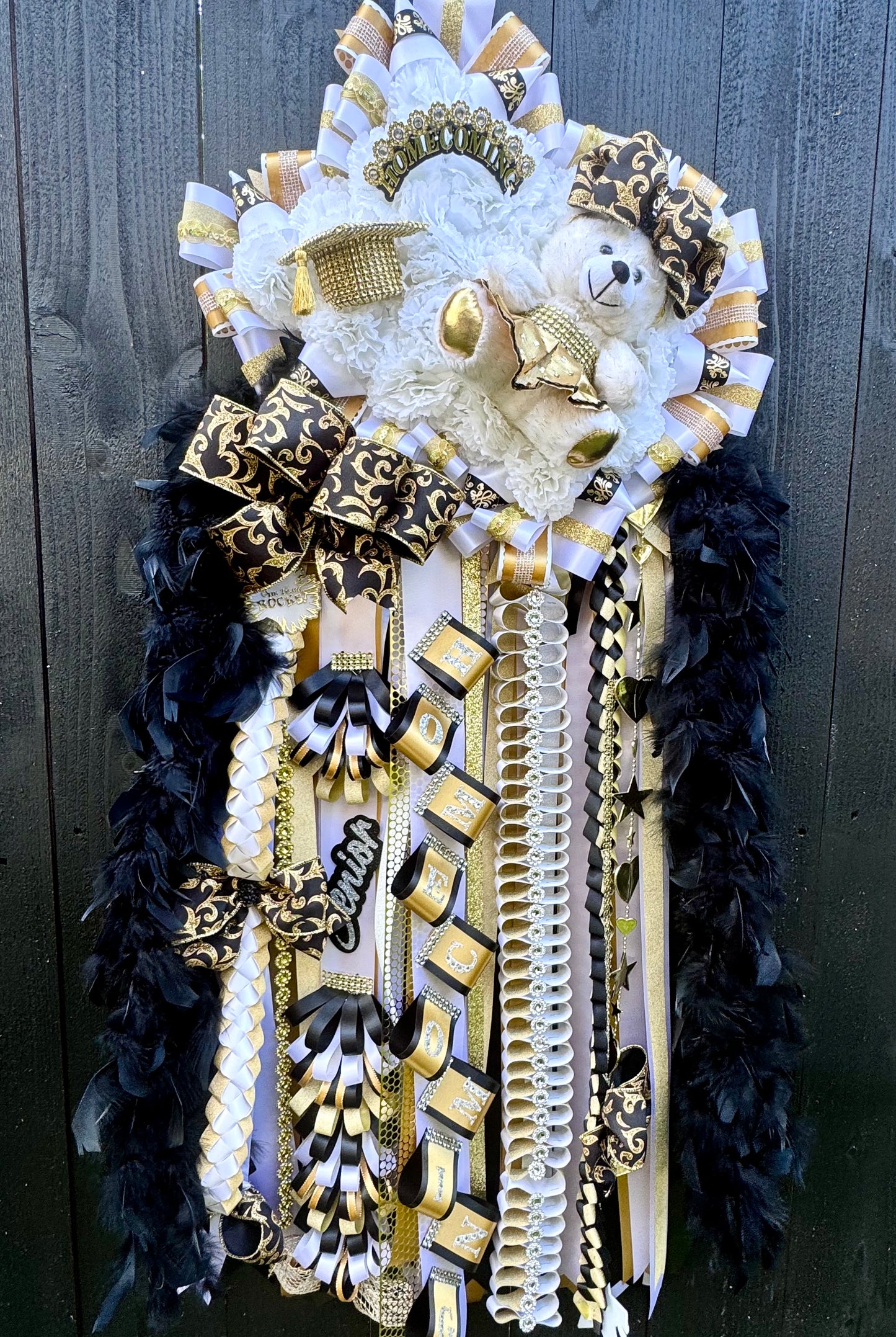 Texas Shape Homecoming Mum