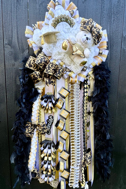 Texas Shape Homecoming Mum
