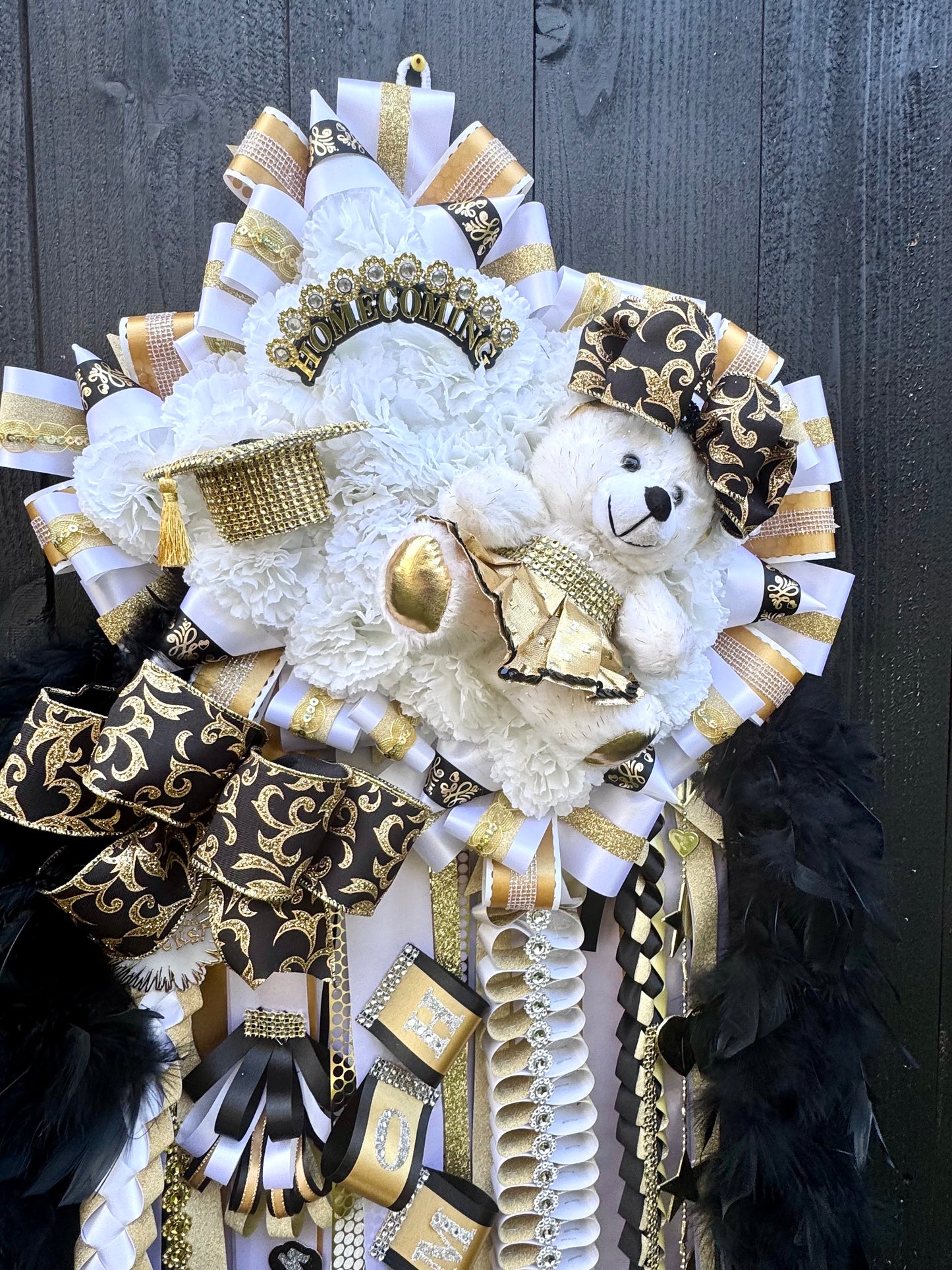 Texas Shape Homecoming Mum