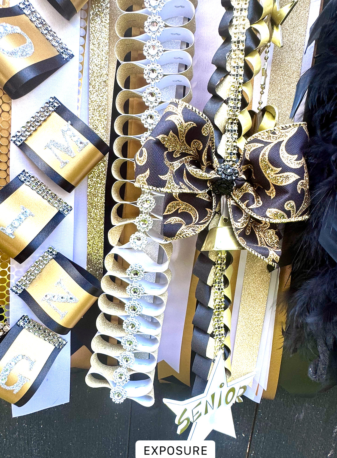 Texas Shape Homecoming Mum