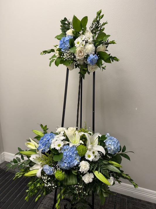 Easel Floral Arrangement