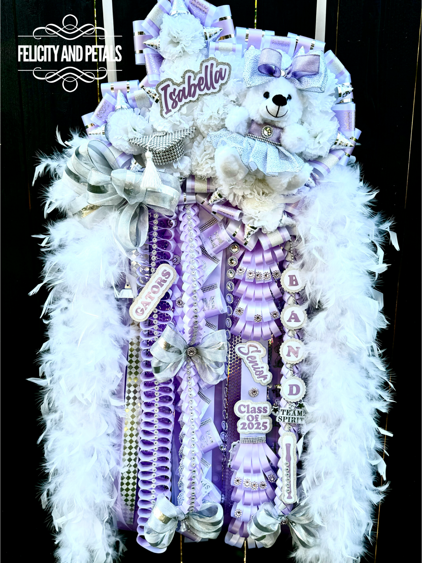 Texas Shape Homecoming Mum