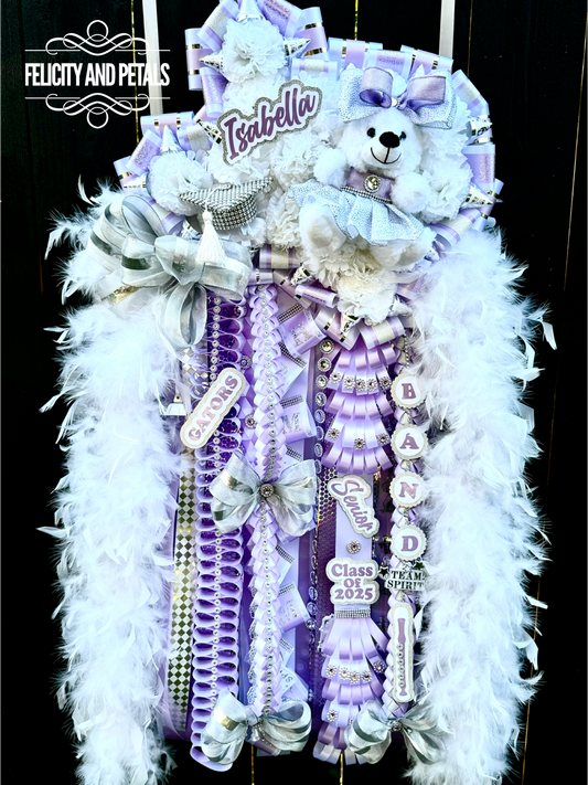 Texas Shape Homecoming Mum